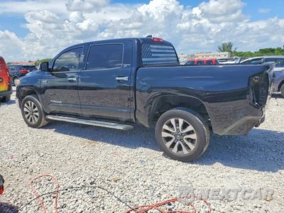 Drugie zdjęcie samochodu z przodu: 2020 TOYOTA TUNDRA CREWMAX LIMITED VIN:5TFFY5F18LX258634 - miniatura