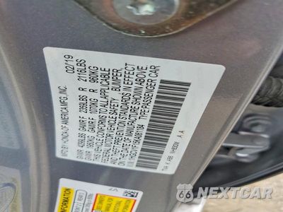 Zdjęcie 12 z 12 samochodu: 2019 HONDA ACCORD LX VIN:1HGCV1F15KA061184 - miniatura