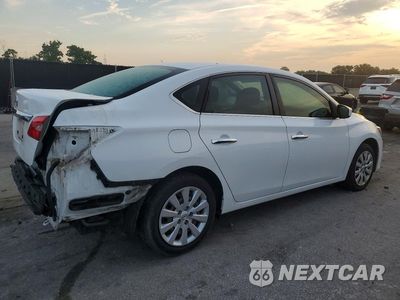 Trzecie zdjęcie samochodu z tyłu: 2019 NISSAN SENTRA S VIN:3N1AB7AP1KY347318 - miniatura