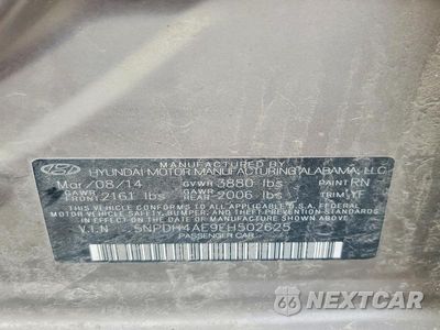 Zdjęcie 12 z 12 samochodu: 2014 HYUNDAI ELANTRA SE VIN:5NPDH4AE9EH502625 - miniatura