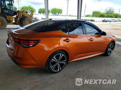 Trzecie zdjęcie samochodu z tyłu: 2020 NISSAN SENTRA SR VIN:3N1AB8DV4LY222752 - miniatura