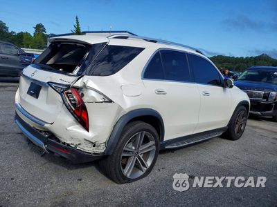 Trzecie zdjęcie samochodu z tyłu: 2022 MERCEDES-BENZ GLE 350 4MATIC VIN:4JGFB4KB0NA727405 - miniatura