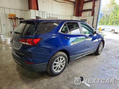 Trzecie zdjęcie samochodu z tyłu: 2022 CHEVROLET EQUINOX LT VIN:3GNAXUEV0NL220042 - miniatura