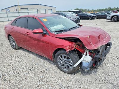 Czwarte zdjęcie samochodu z boku: 2024 HYUNDAI ELANTRA SEL VIN:KMHLM4DG2RU662910 - miniatura