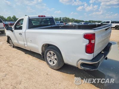 Drugie zdjęcie samochodu z przodu: 2021 CHEVROLET SILVERADO C1500 VIN:3GCNWAEF7MG366837 - miniatura