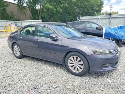 Czwarte zdjęcie samochodu z boku: 2014 HONDA ACCORD EXL VIN:1HGCR2F82EA012455 - miniatura