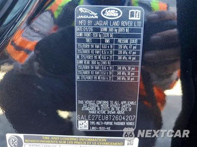 Zdjęcie 14 z 14 samochodu: 2026 LAND ROVER DEFENDER 110 X-DYNAMIC SE VIN:SALE27EU8T2604207 - miniatura
