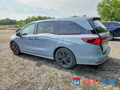 Drugie zdjęcie samochodu z przodu: 2023 HONDA ODYSSEY SPORT-L VIN:5FNRL6H75PB065876 - miniatura