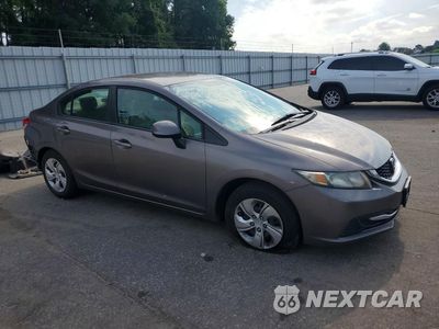 Czwarte zdjęcie samochodu z boku: 2013 HONDA CIVIC LX VIN:19XFB2F50DE295603 - miniatura