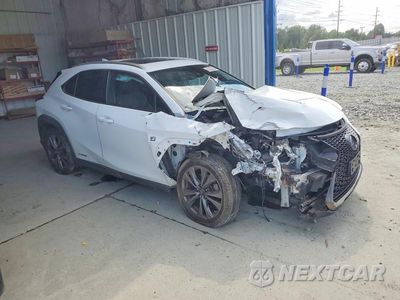 Czwarte zdjęcie samochodu z boku: 2019 LEXUS UX 250H VIN:JTHU9JBH5K2005622 - miniatura