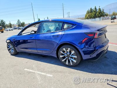 Drugie zdjęcie samochodu z przodu: 2024 TESLA MODEL 3 VIN:5YJ3E1EA1RF864365 - miniatura