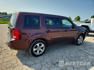 Trzecie zdjęcie samochodu z tyłu: 2013 HONDA PILOT EXL VIN:5FNYF4H52DB059390 - miniatura
