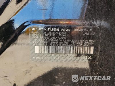 Zdjęcie 12 z 12 samochodu: 2020 MITSUBISHI MIRAGE G4 ES VIN:ML32F3FJ3LHF10900 - miniatura