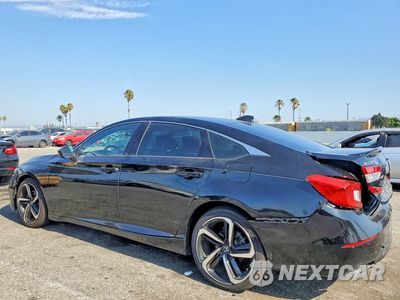 Drugie zdjęcie samochodu z przodu: 2020 HONDA ACCORD SPORT VIN:1HGCV1F3XLA137596 - miniatura