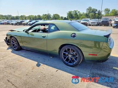 Drugie zdjęcie samochodu z przodu: 2022 DODGE CHALLENGER GT VIN:2C3CDZJG8NH263345 - miniatura
