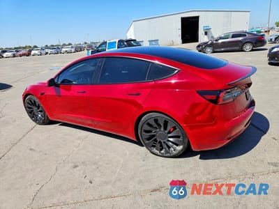 Drugie zdjęcie samochodu z przodu: 2023 TESLA MODEL 3 VIN:5YJ3E1EC5PF461178 - miniatura