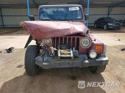 Piąte zdjęcie samochodu w środku: 2001 JEEP WRANGLER / TJ SPORT VIN:1J4FA49S71P303301 - miniatura