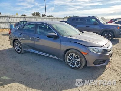 Czwarte zdjęcie samochodu z boku: 2016 HONDA CIVIC LX VIN:19XFC2F5XGE250217 - miniatura