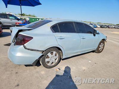 Trzecie zdjęcie samochodu z tyłu: 2012 HONDA CIVIC LX VIN:19XFB2F54CE028608 - miniatura