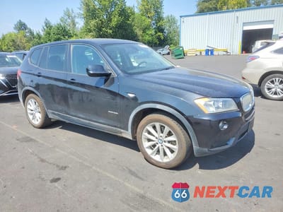 Czwarte zdjęcie samochodu z boku: 2013 BMW X3 XDRIVE28I VIN:5UXWX9C59D0D08485 - miniatura