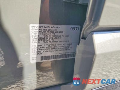 Zdjęcie 13 z 13 samochodu: 2024 AUDI Q3 PREMIUM PLUS S LINE 45 VIN:WA1EECF37R1200840 - miniatura