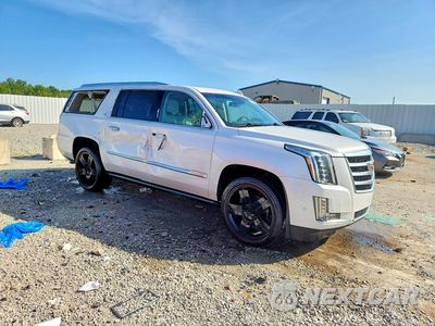 Czwarte zdjęcie samochodu z boku: 2019 CADILLAC ESCALADE ESV PREMIUM LUXURY VIN:1GYS4JKJ3KR139654 - miniatura