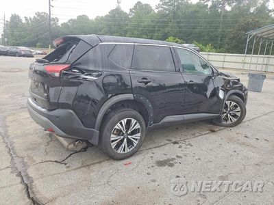 Trzecie zdjęcie samochodu z tyłu: 2021 NISSAN ROGUE SV VIN:5N1AT3BA9MC726829 - miniatura