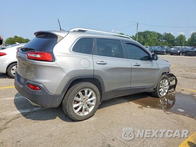 Trzecie zdjęcie samochodu z tyłu: 2016 JEEP CHEROKEE LIMITED VIN:1C4PJMDS2GW120355 - miniatura