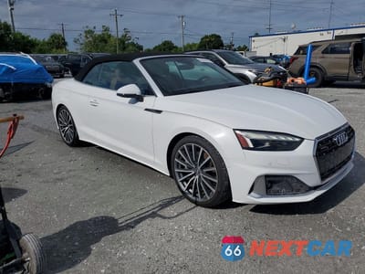 Czwarte zdjęcie samochodu z boku: 2021 AUDI A5 PRESTIGE 45 VIN:WAUYAGF50MN001263 - miniatura