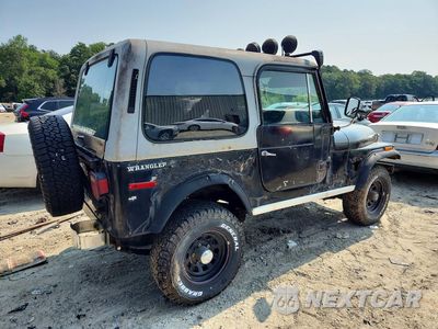 Trzecie zdjęcie samochodu z tyłu: 1980 JEEP CJ-5 VIN:J0D93EH033994 - miniatura