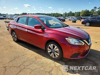 Czwarte zdjęcie samochodu z boku: 2019 NISSAN SENTRA SV VIN:3N1AB7AP4KY379678 - miniatura