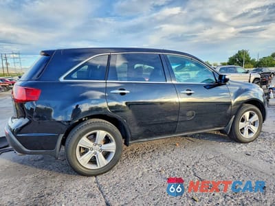 Trzecie zdjęcie samochodu z tyłu: 2011 ACURA MDX VIN:2HNYD2H20BH540823 - miniatura