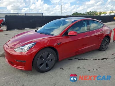 2022 TESLA MODEL 3 5YJ3E1EAXNF184796 - główne zdjęcie licytacji z USA - miniatura