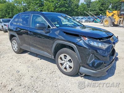 Czwarte zdjęcie samochodu z boku: 2019 TOYOTA RAV4 LE VIN:2T3F1RFV4KC052357 - miniatura