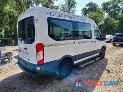 Trzecie zdjęcie samochodu z tyłu: 2016 FORD TRANSIT T-150 VIN:1FMZK1CM0GKA27084 - miniatura
