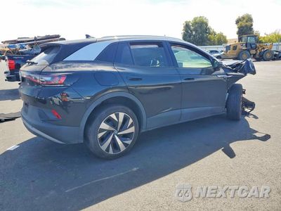 Trzecie zdjęcie samochodu z tyłu: 2021 VOLKSWAGEN ID.4 PRO S VIN:WVGUNPE25MP058877 - miniatura