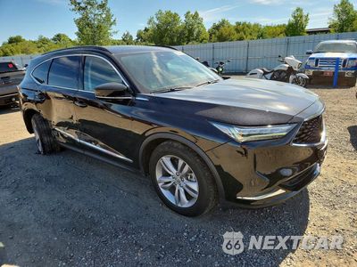 Czwarte zdjęcie samochodu z boku: 2022 ACURA MDX PREMIUM VIN:5J8YE1H31NL037039 - miniatura