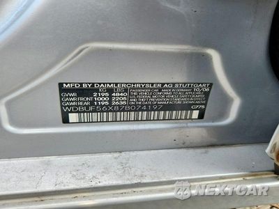 Zdjęcie 12 z 12 samochodu: 2007 MERCEDES-BENZ E 350 VIN:WDBUF56X87B074197 - miniatura
