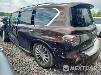 Drugie zdjęcie samochodu z przodu: 2015 INFINITI QX80 BASE VIN:JN8AZ2NE0F9085358 - miniatura