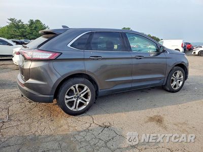 Trzecie zdjęcie samochodu z tyłu: 2018 FORD EDGE TITANIUM VIN:2FMPK4K95JBB75139 - miniatura
