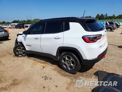 Drugie zdjęcie samochodu z przodu: 2022 JEEP COMPASS TRAILHAWK VIN:3C4NJDDB8NT235777 - miniatura