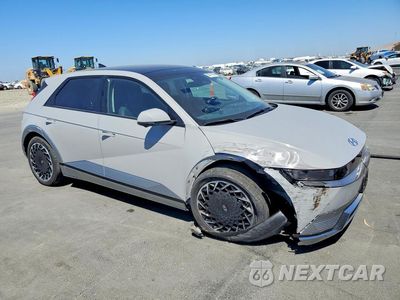 Czwarte zdjęcie samochodu z boku: 2022 HYUNDAI IONIQ 5 LIMITED VIN:KM8KRDAF8NU102053 - miniatura