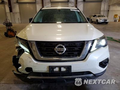 Piąte zdjęcie samochodu w środku: 2017 NISSAN PATHFINDER PLATINUM VIN:5N1DR2MM8HC673222 - miniatura