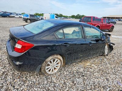 Trzecie zdjęcie samochodu z tyłu: 2012 HONDA CIVIC EX VIN:19XFB2F85CE035903 - miniatura
