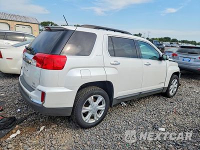 Trzecie zdjęcie samochodu z tyłu: 2016 GMC TERRAIN SLE VIN:2GKFLTEK2G6246177 - miniatura