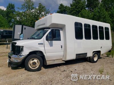 Drugie zdjęcie samochodu z przodu: 2021 FORD E350 SHUTTLE BUS VIN:1FDEE3FN8MDC21836 - miniatura