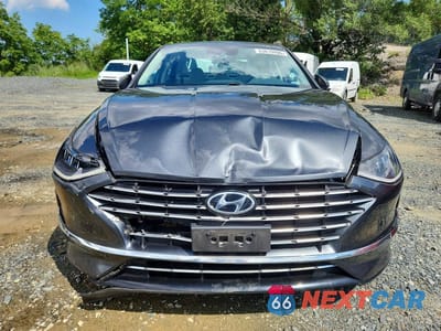Piąte zdjęcie samochodu w środku: 2021 HYUNDAI SONATA HYBRID SEL VIN:KMHL34JJ5MA030965 - miniatura