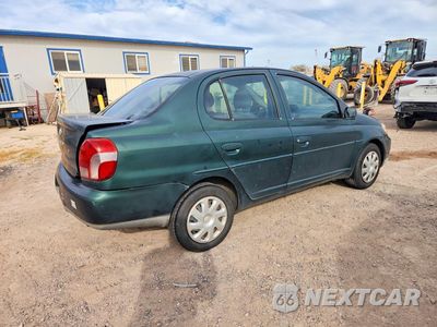 Trzecie zdjęcie samochodu z tyłu: 2000 TOYOTA ECHO BASE VIN:JTDBT1236Y0048305 - miniatura