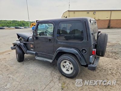 Drugie zdjęcie samochodu z przodu: 2002 JEEP WRANGLER / TJ SAHARA VIN:1J4FA59S32P771954 - miniatura