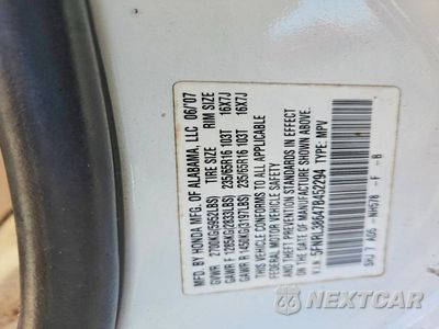 Zdjęcie 14 z 14 samochodu: 2007 HONDA ODYSSEY EXL VIN:5FNRL38647B452294 - miniatura